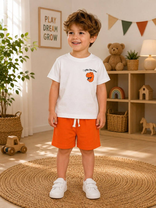 Little dino ORANGE-Liliboom set