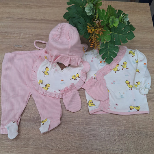 Duck hospital set - 5 pieces cotton set