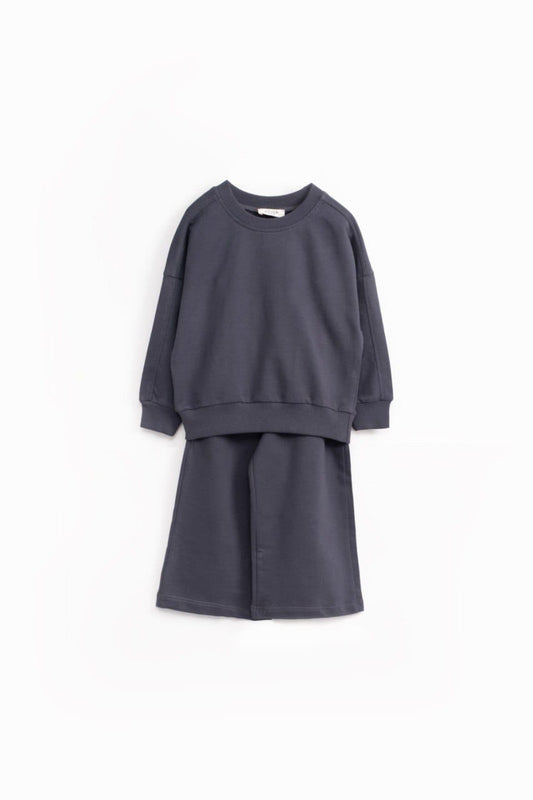 Dark grey set cotton_ vauva