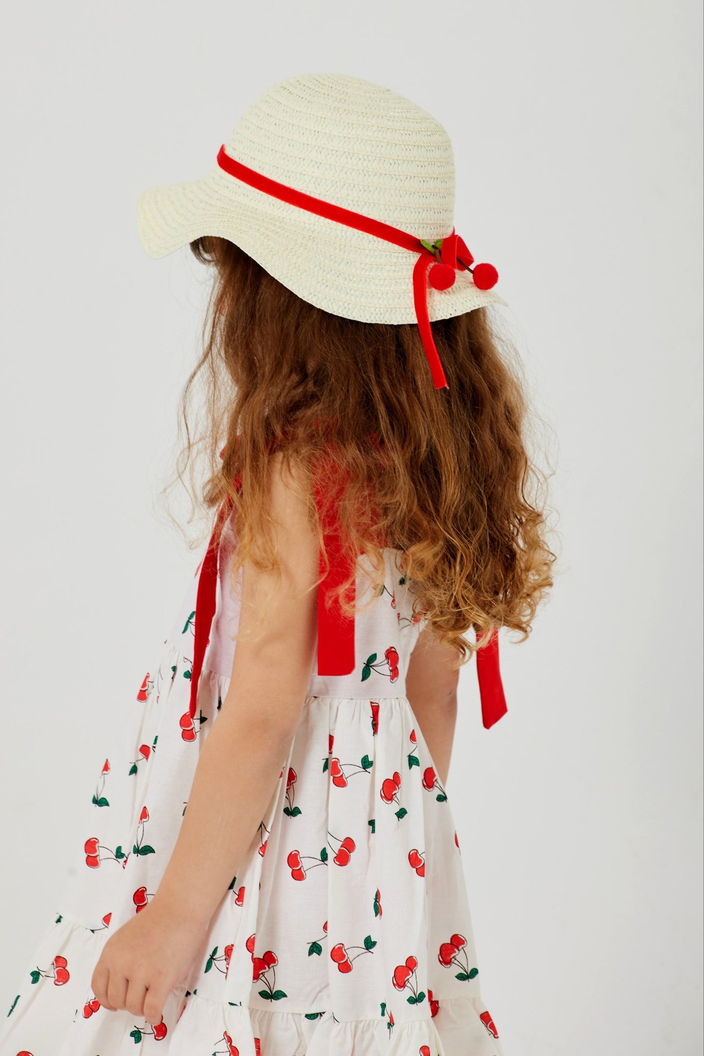 Cerises Dress & hat