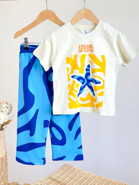 Star blue set _unicorn