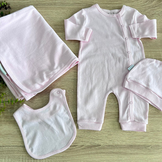 Babydola pink - cotton overall