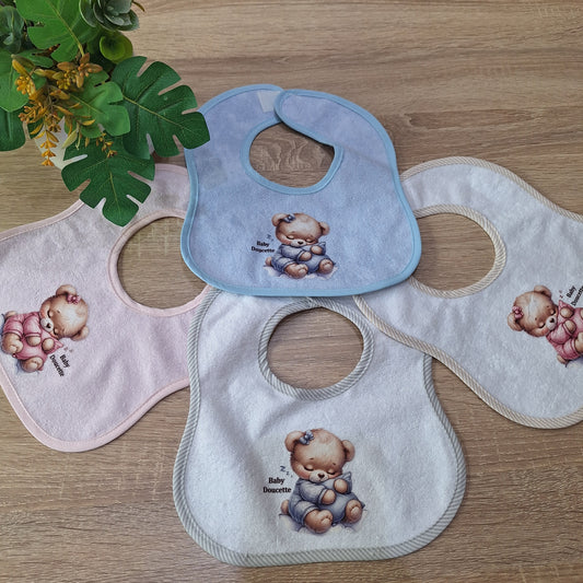 Teddy bear bibs (doucette)