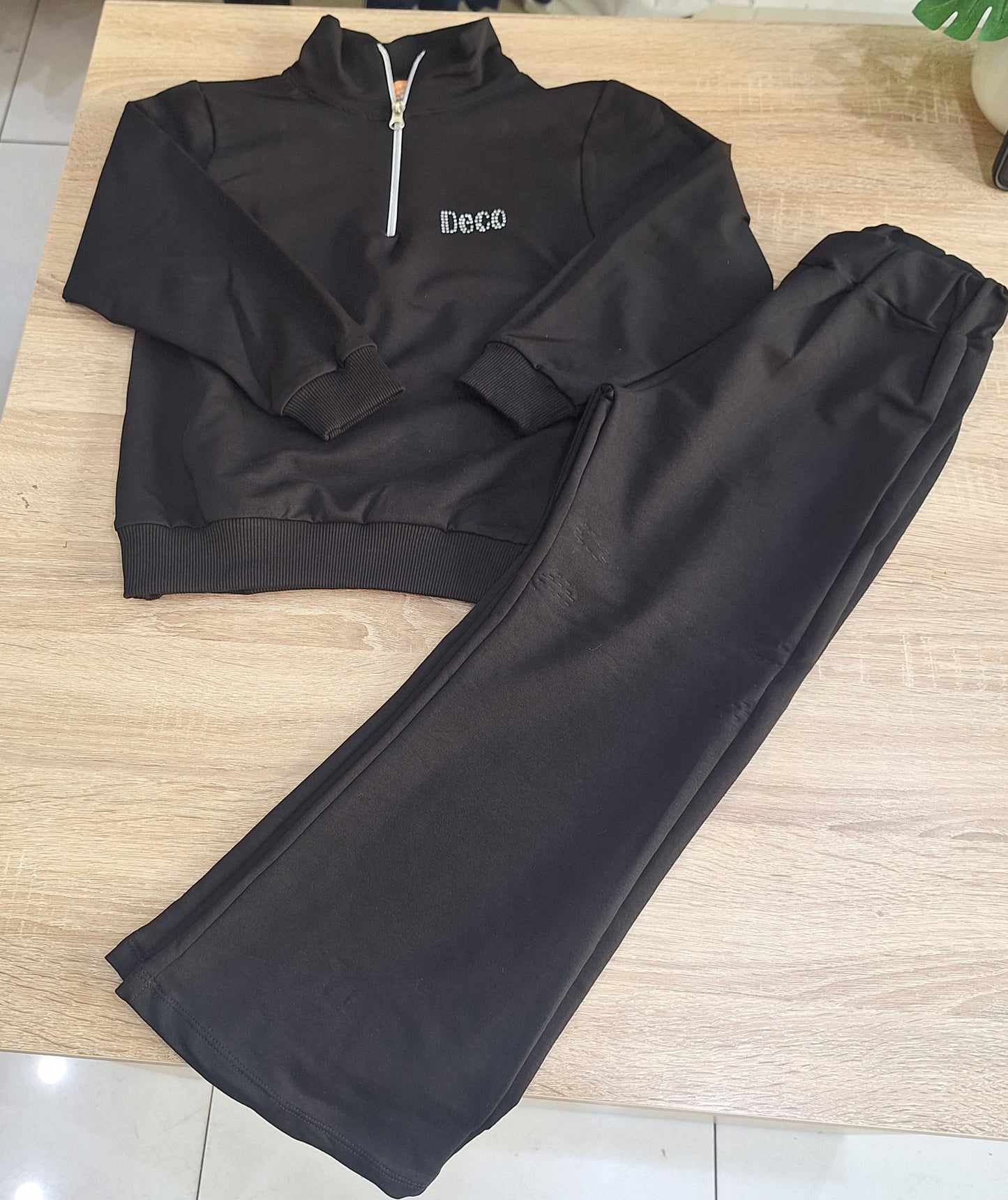 Cotton set deco black