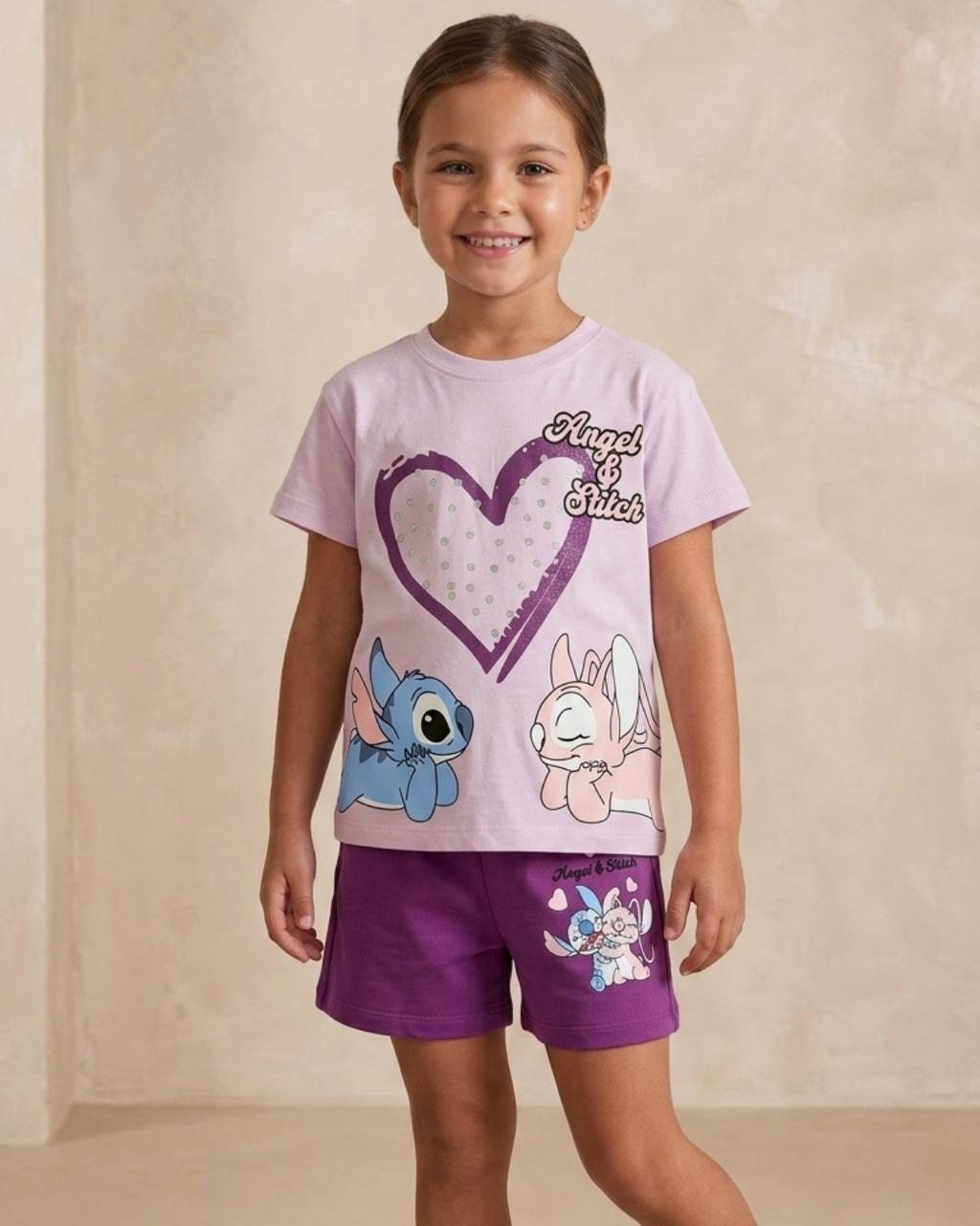 Stitch Purple Set- West