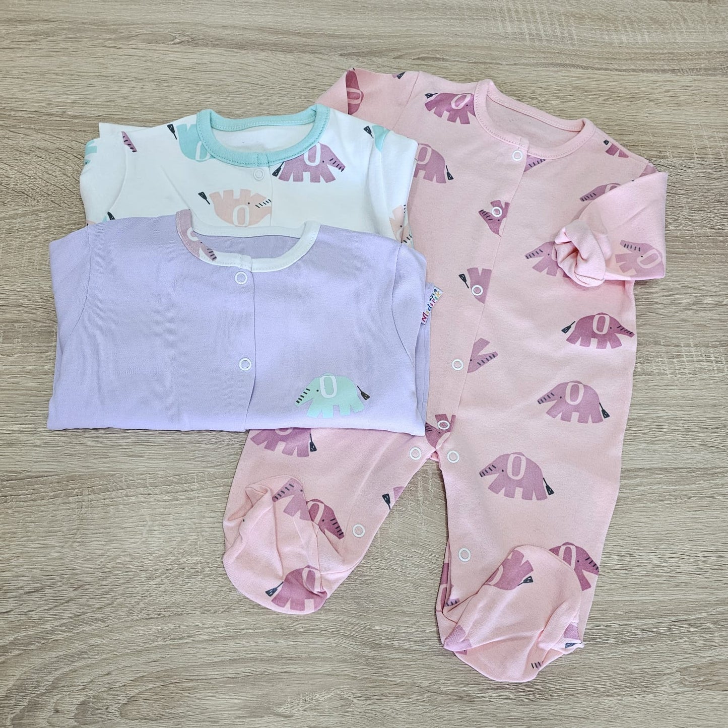 Elephant overalls - cotton