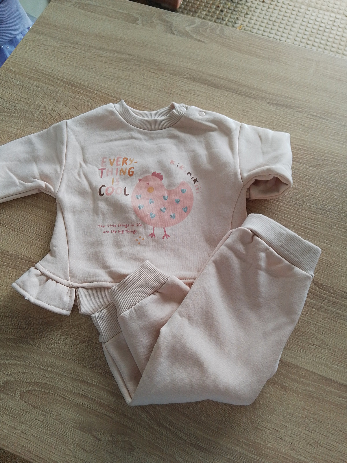 Every thing pink_Iggy- FLEECE SET