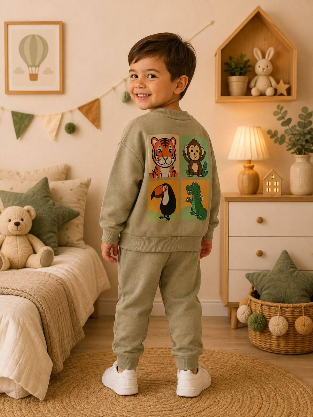 Tiger khaki - Cotton Set