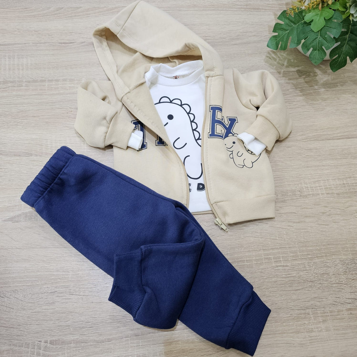 Little dino Navy_Fleece