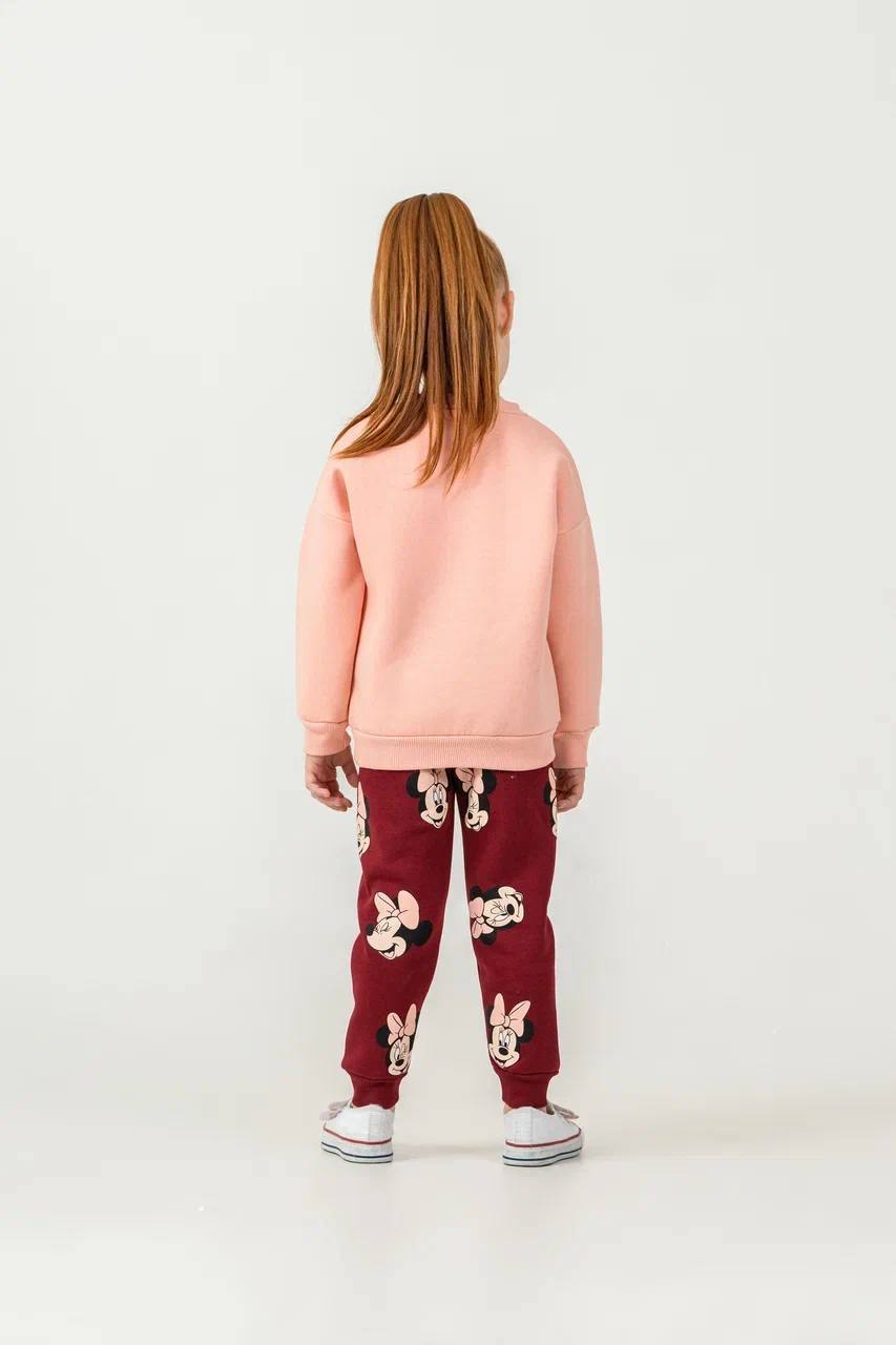 Minnie bordeaux- fleece set