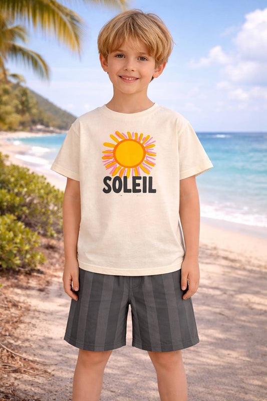 Soleil grey-Cotton set Liliboom