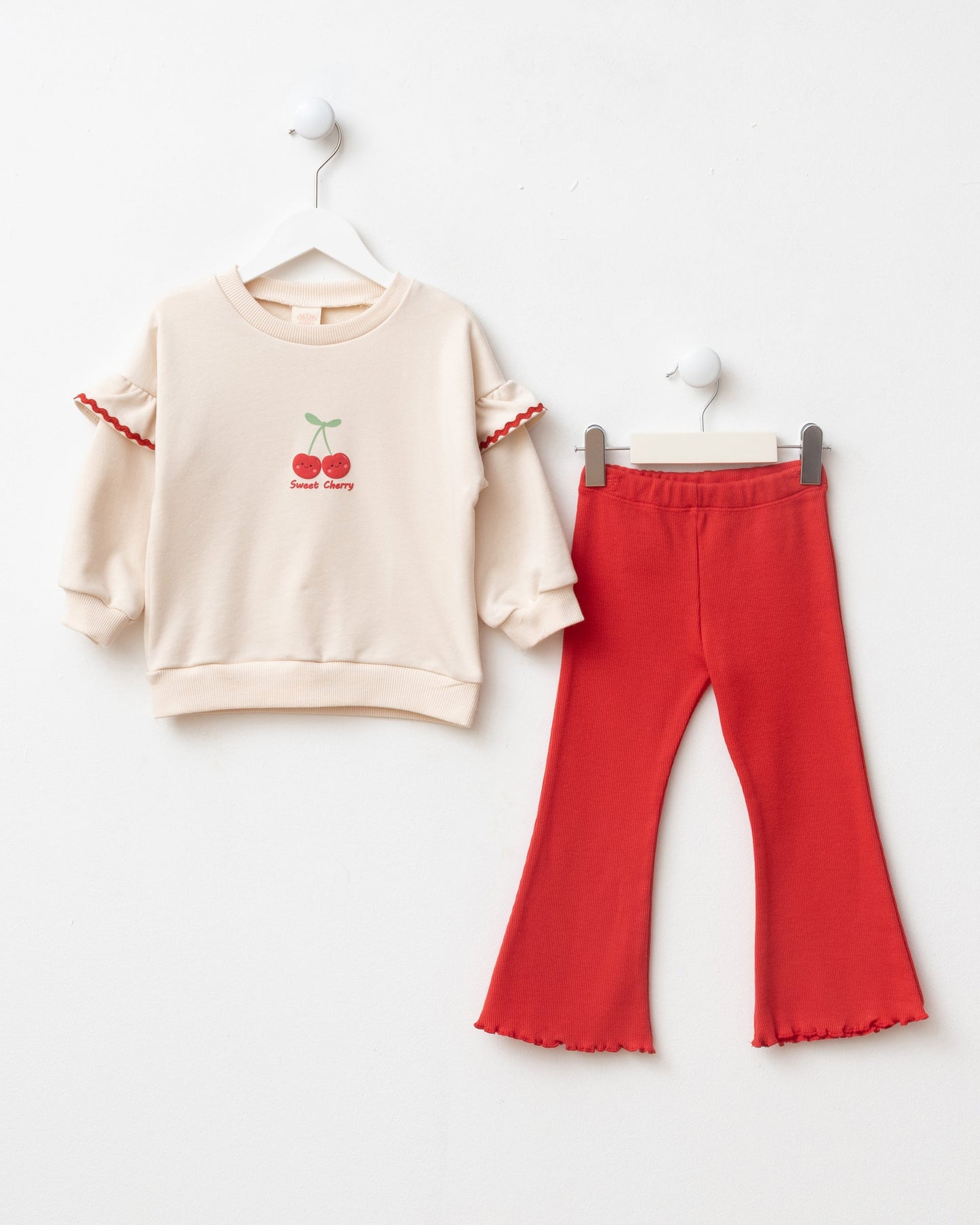 Cerises Red- cotton set