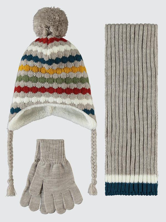 Hiply (2-5 years) - Scarf,beanie & gloves
