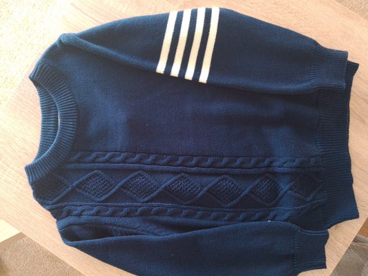 Navy sweater