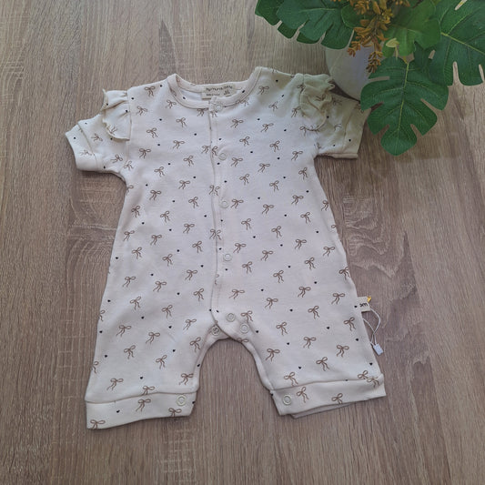 Romper black hearts