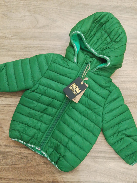 Anorak green - fleece inside