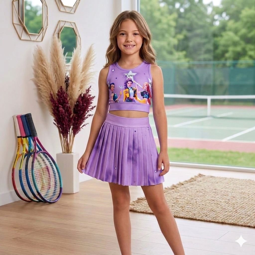 Zoey &rumi &mira tennis set