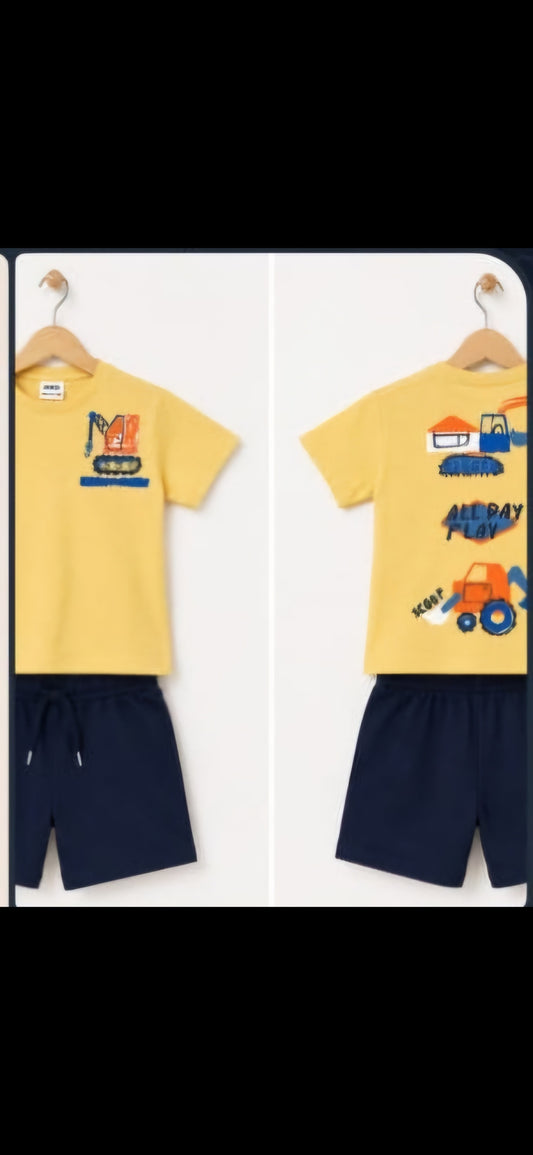 Dic zone yellow  cotton set_jabber
