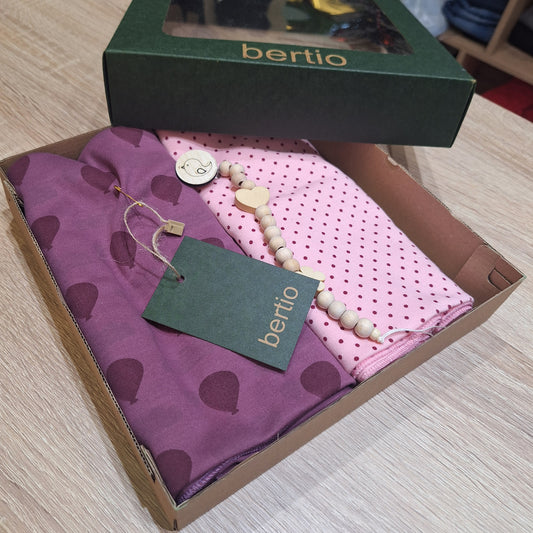 Purple - Pack of 2 cotton blanckets