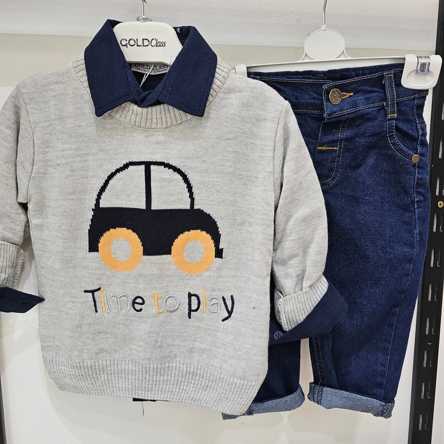 Time to play - grey set