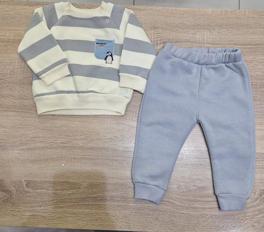 Pensure club blue flecce set