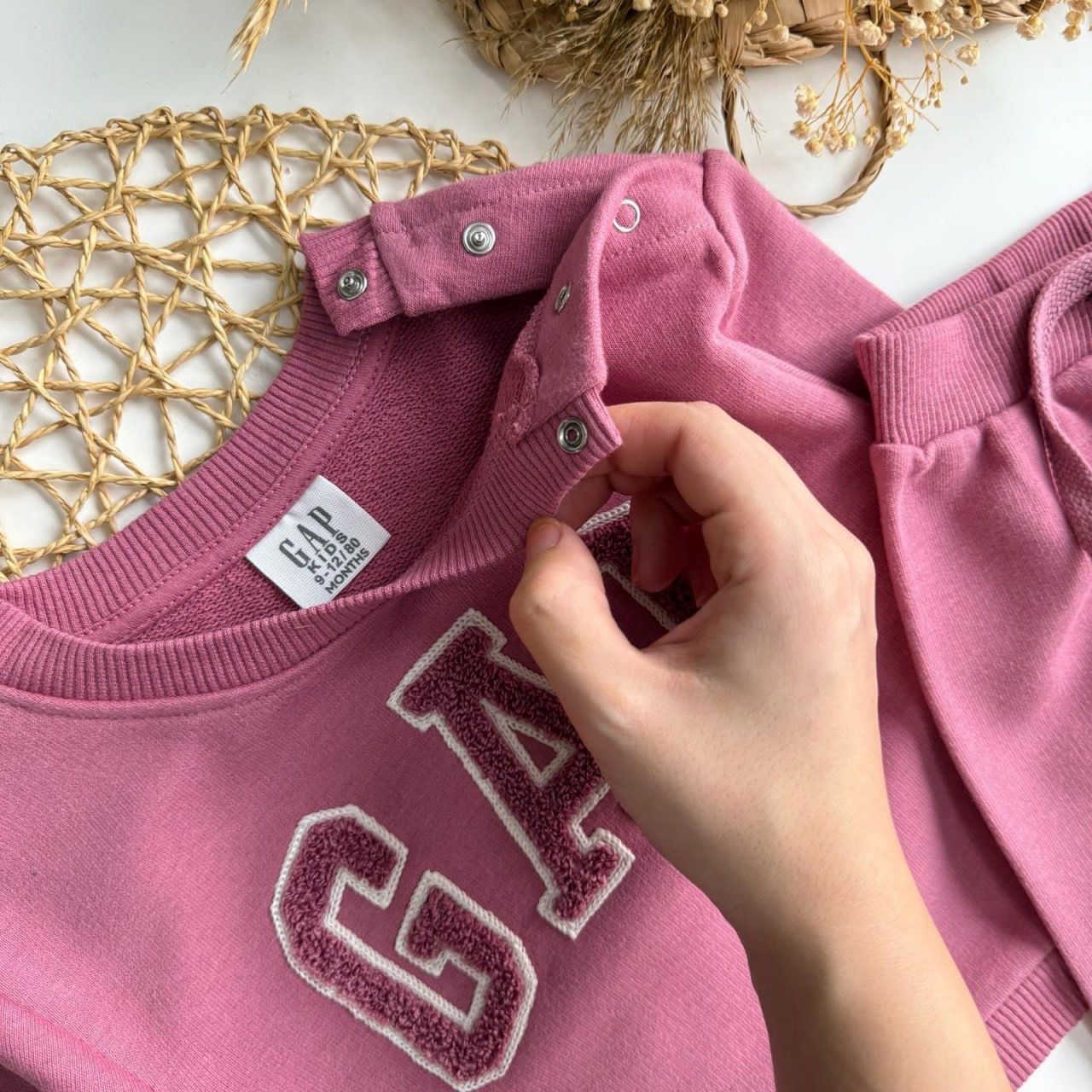 Gap fuchsia  set cotton