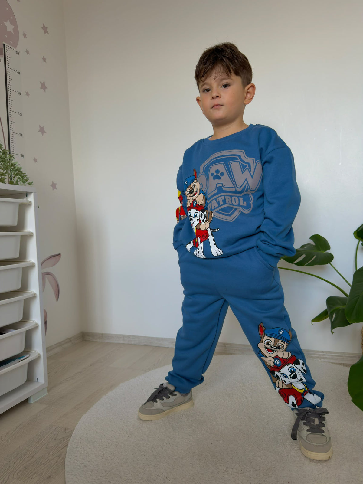 Paw patrol blue fleece