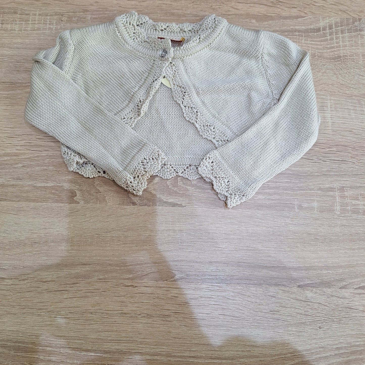 Bolero light begie soft wool