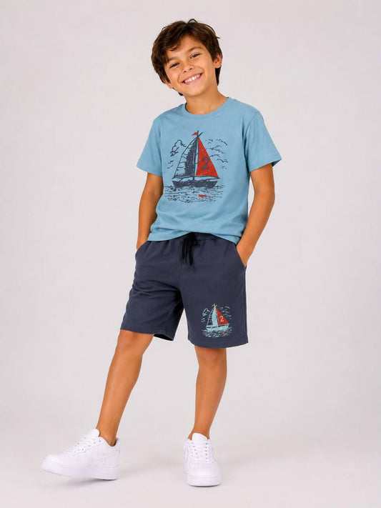 Boat Blue set - Wikiboom