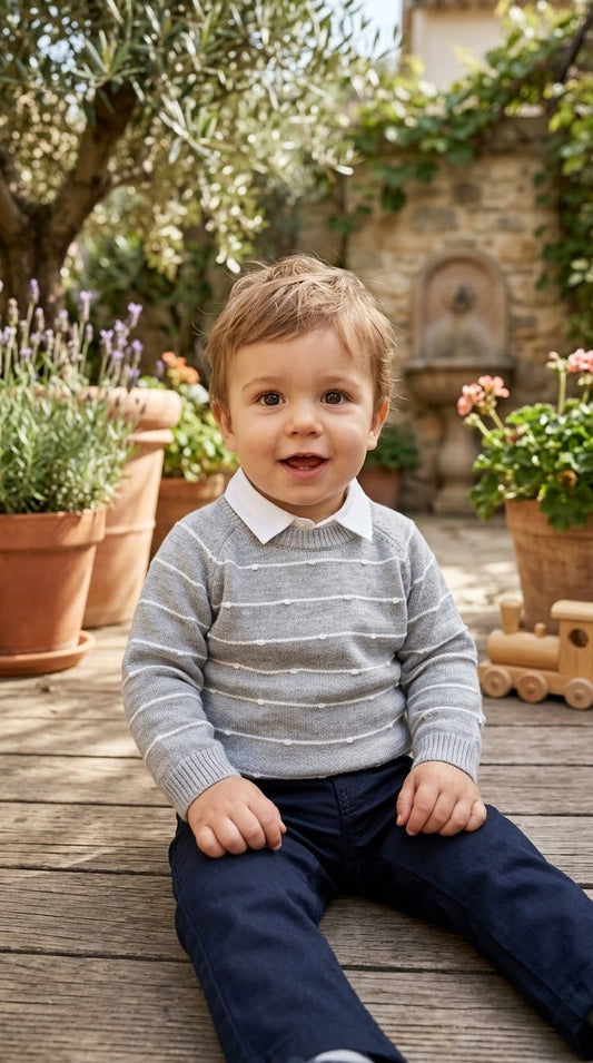 Grey set faier 3 pieces