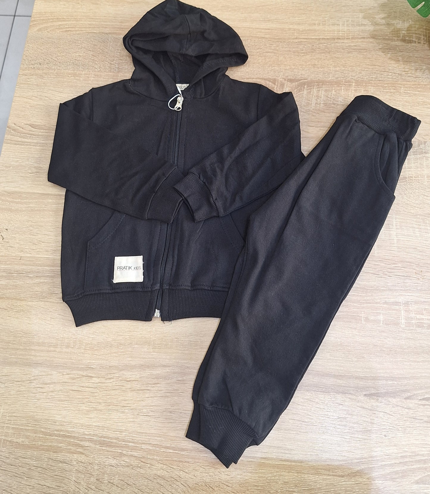 Cotton set black pratik