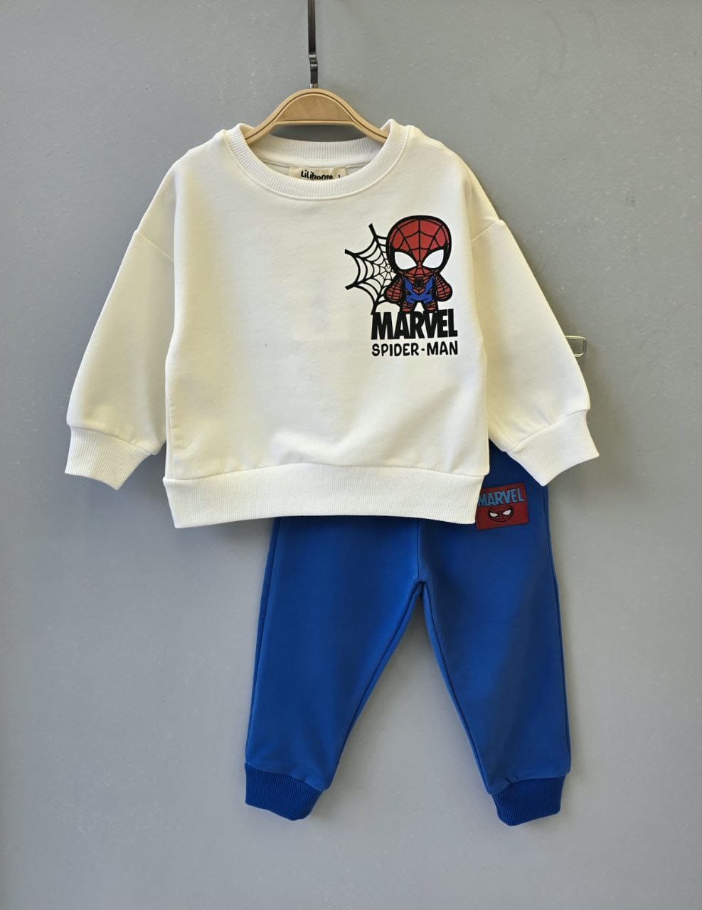 Spider blue- cotton set