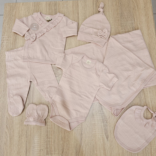 Cotton Hospital set pink 7 pieces