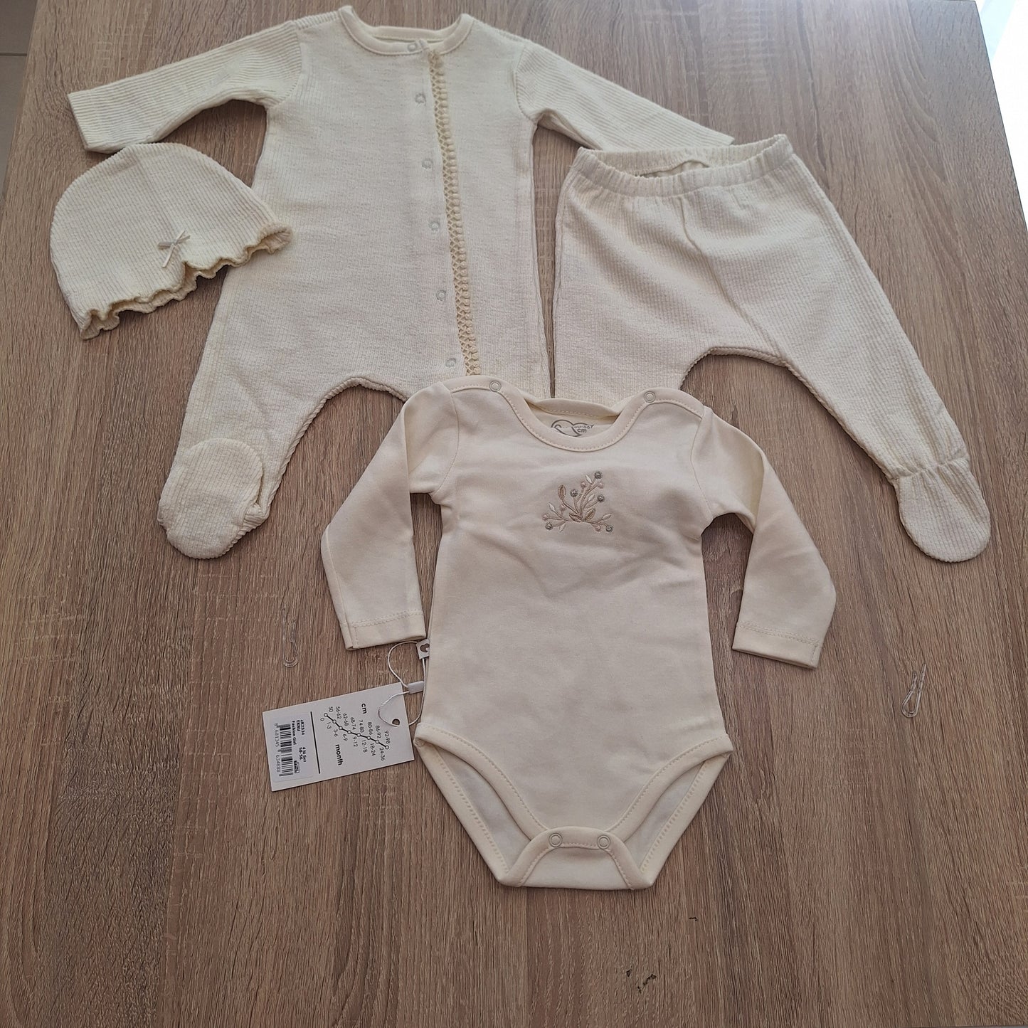 Classik overal pack of 4 pices caramell