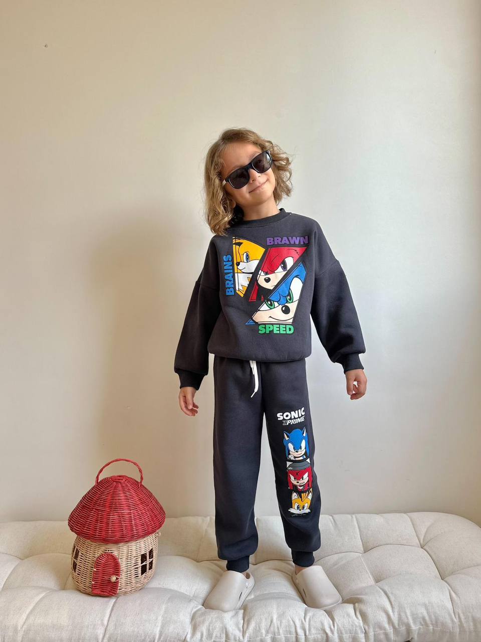 Sonic black - fleece set