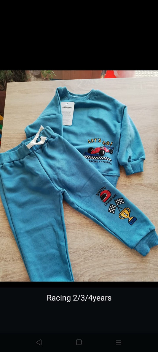 Racing Blue- Cotton Set