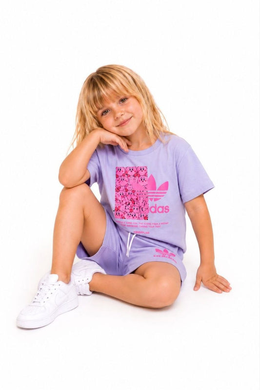 Adidas purple  mlbsruuk set
