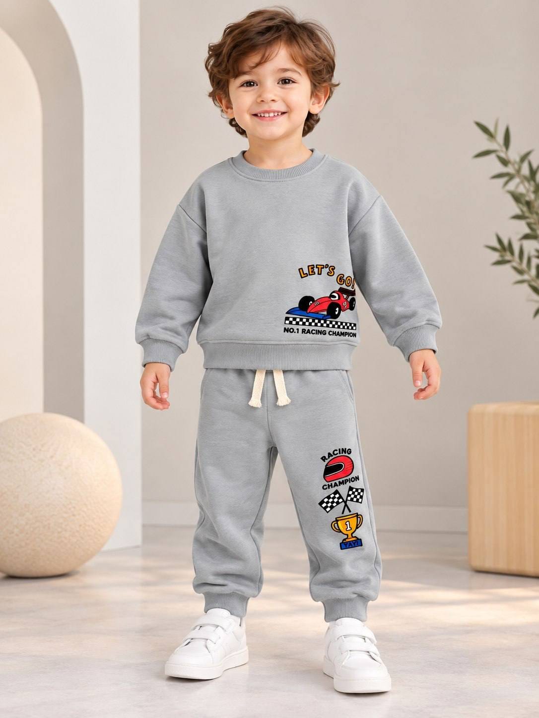 Racing grey - cotton liliboom