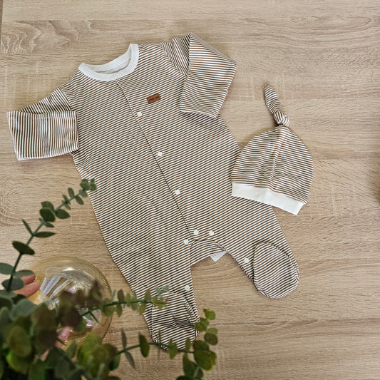 Classic cotton overall & hat