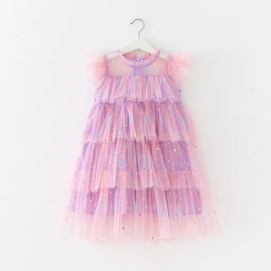 Sally Dress - Purple base