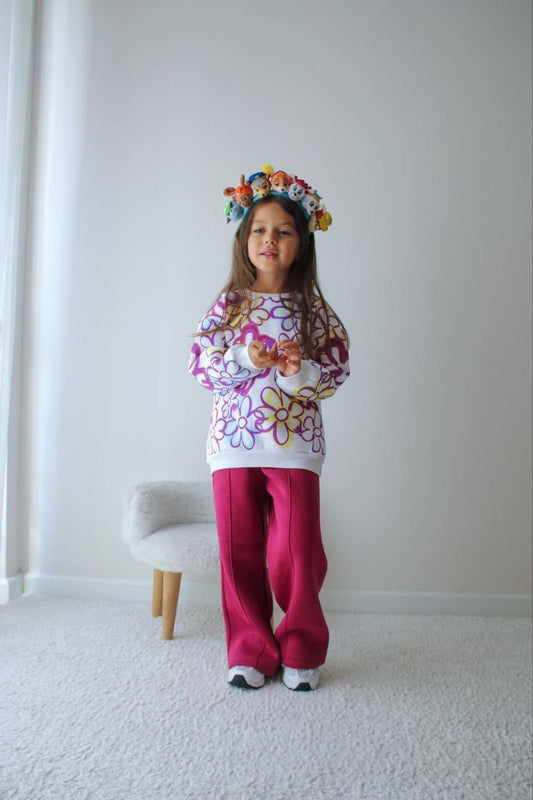 Full of flowers fleece set - jeliboom
