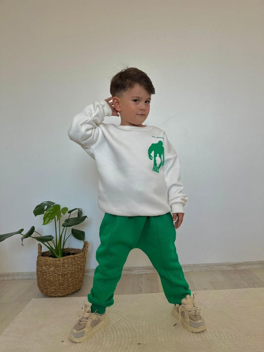 The incredible green fleece set - jeliboom