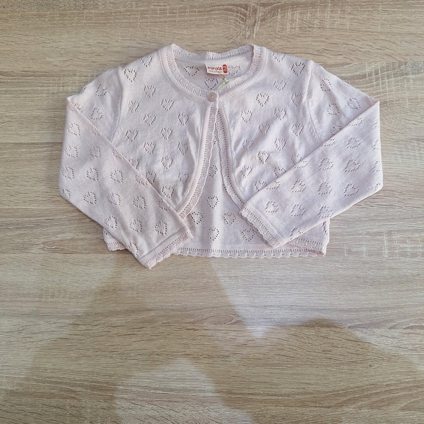 Bolero pink heart big size