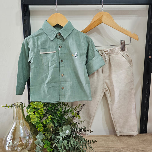 Bird Linen Set - Toddler