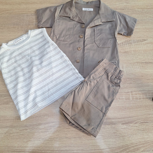 Kids dark brown  set_bebico