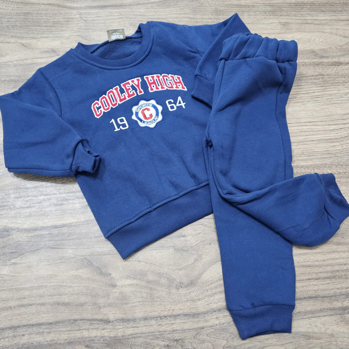 Cooley high navy fleece set