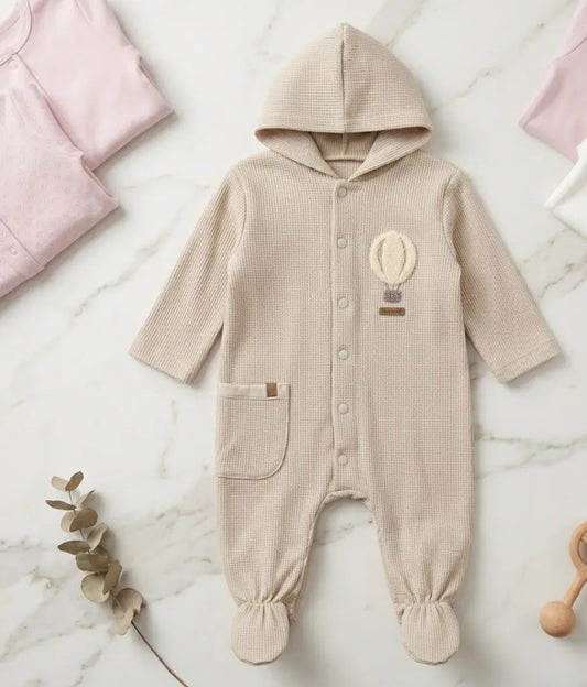 Balloon Cotton Overall - Caramell