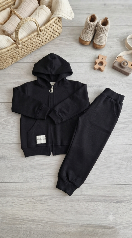 Cotton set black pratik
