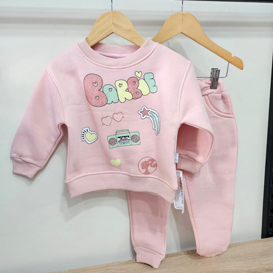 Barbie pink  flamindo - fleece
