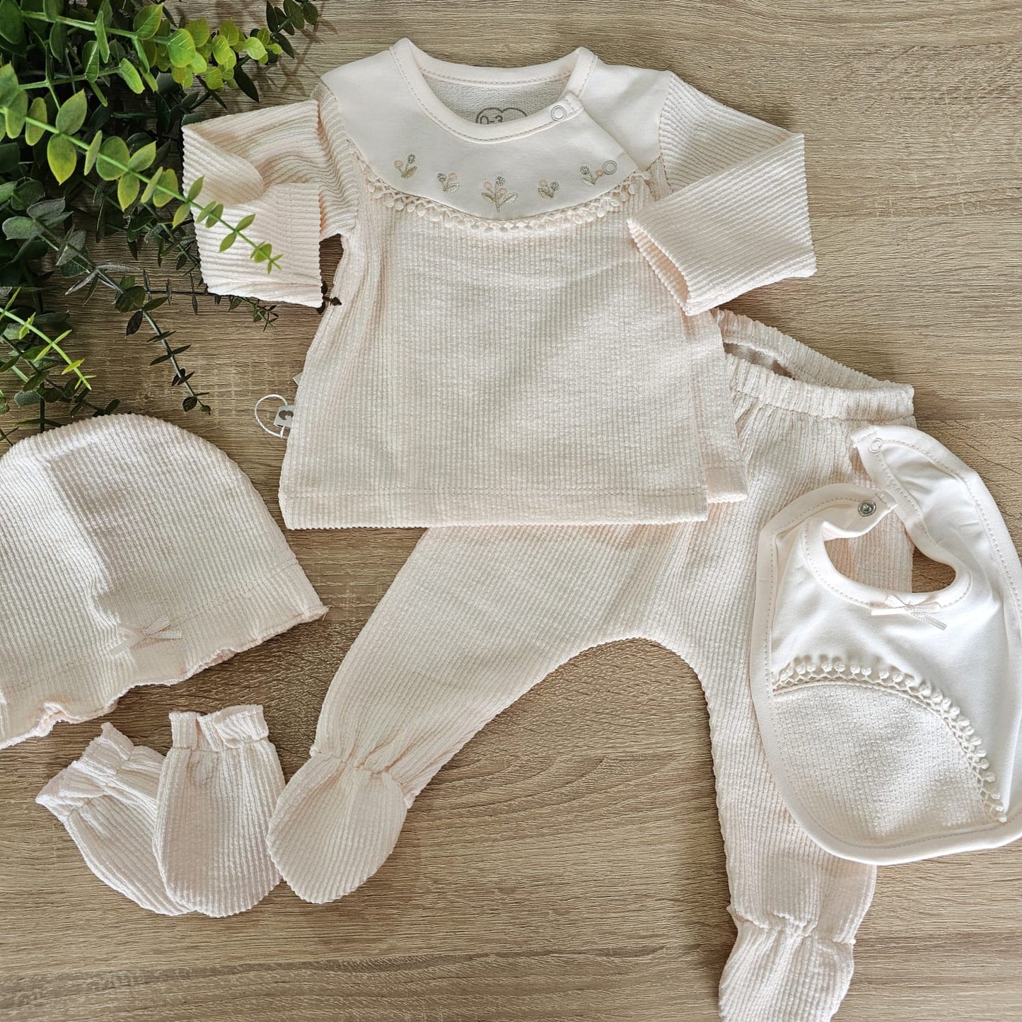 Classic set hospital 5 pices caramell
